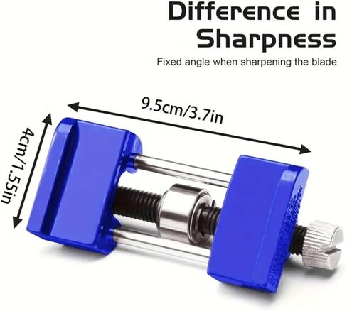 1PCS Honing Guide Chisel Sharpening Jig for Chisels And Planes, Adjustable Angle Guide Sharpener Jig Sharpening Stone Holder in Saudi Arabia