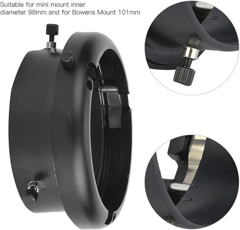 Mounts Speedring Adapter, Mount Converter, Monolight Interchangeable Adapter Rings for Mount Inner Diameter 98Mm and Mount 101mm in Saudi Arabia