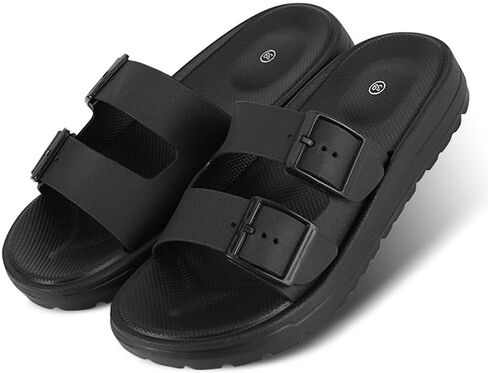 صنادل قباقيب للسيدات والرجال، صنادل داعمة للقوس، أحذية حديقة سهلة الارتداء، صنادل مضادة للانزلاق لالتهاب اللفافة الأخمصية، شباشب للشاطئ للأنشطة الخارجية والداخلية in Kuwait