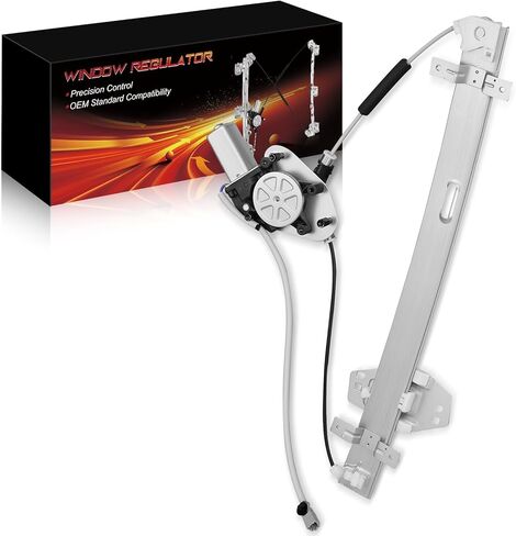 Rear Right Power Window Regulator with Motor for:-Honda Pilot Ex 2003-2008, Ex-L 2004-2008, Lx 2003-2007, Special Edition, Value Package 2008 3.5L V6, 2 Pins Connector 72710-S9V-A01, 748-513 in Saudi Arabia