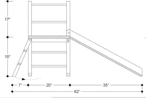 Indoor Outdoor Wooden Slide Plans - Craft Your Thrilling Project! in Saudi Arabia