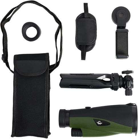 Expedition Eye 10x60 Monocular Telescope – Manual Focus, Multi-Coated Lens, Compact Outdoor Scope for Hiking, Wildlife, and Sports in Saudi Arabia