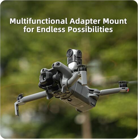 حامل كاميرا BTG DJI Mini 5 Pro بدون طيار لـ DJI OSMO 360 Nano Action 5 Pro 4 3/Pocket 3 2 /Insta360 Go Ultra 3S/ONE X5 X4/ONE R/Night Light Sport Camera Mount in Saudi Arabia