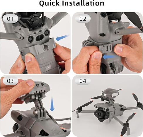 حامل كاميرا BTG DJI Mini 5 Pro بدون طيار لـ DJI OSMO 360 Nano Action 5 Pro 4 3/Pocket 3 2 /Insta360 Go Ultra 3S/ONE X5 X4/ONE R/Night Light Sport Camera Mount in Saudi Arabia
