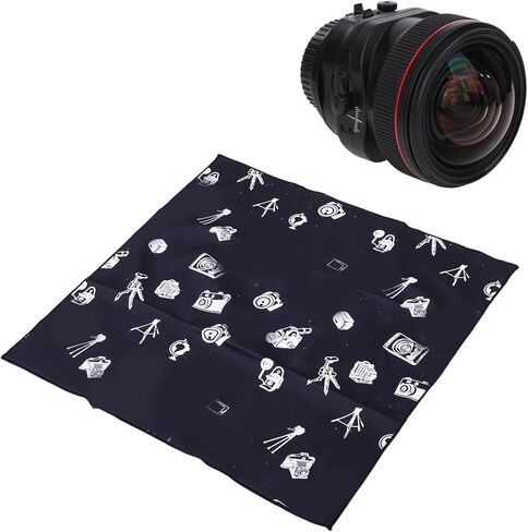 قماش تغليف الكاميرا ذاتي اللصق من Gugxiom، واقي لعدسة DSLR Gear، غطاء جراب لاصق قابل للطي لملحقات السفر الإلكترونية ومستحضرات التجميل (37 * 37 سم) in Saudi Arabia