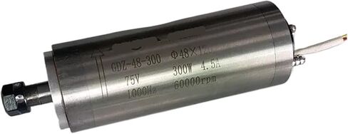 300W ER8 60000rpm spindle AC75v 1000HZ motor water cooling high precision in Saudi Arabia