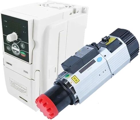 المغزل الأوتوماتيكي 9 كيلو واط ISO30 مبرد بالهواء 220 فولت/380 فولت مع عاكس VFD (220 فولت 24000 دورة في الدقيقة، عمود قصير 9 كيلو وات) in Saudi Arabia