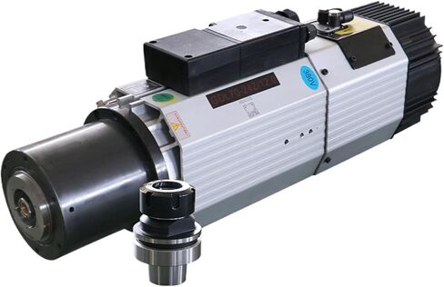 12kw AC 380v ثلاث مراحل المغزل التلقائي 800 هرتز 24000 دورة في الدقيقة ISO30 H63 (HSKF63) in Saudi Arabia