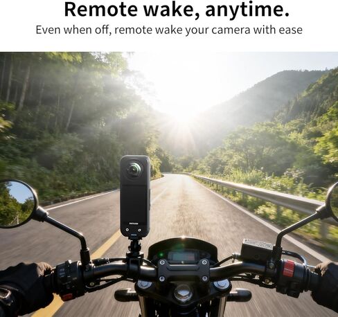 جهاز تحكم عن بعد بلوتوث VRIG متوافق مع Insta360 X5/X4 Air/G03S/Ace Pro2/Ace Pro/GO3S-ملحقات الحركة الذكية in Saudi Arabia