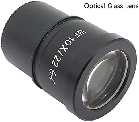 طقم مجهر WF10X/20 WF10X/22 عدسة عينية واسعة الزاوية مع محولات عدسة مجهر ميكرومتر بمقياس شبكاني (اللون: WF10X 20 Dia 30 مم) in Kuwait