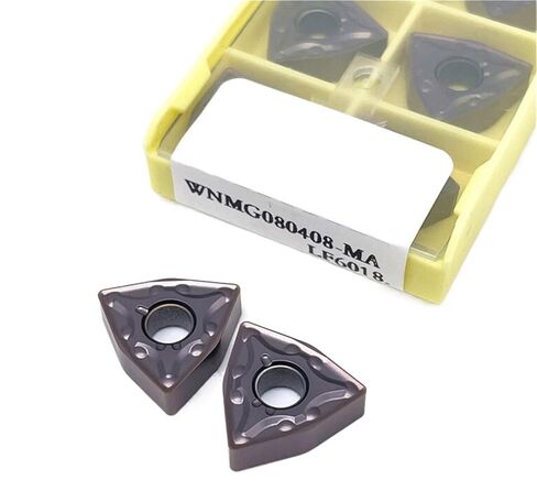 Turning Tool,Turning Blade Cutting Tools 10pcs WNMG080408 MA LF6018 Carbide Turning Tool CNC Lathe Tools in Saudi Arabia
