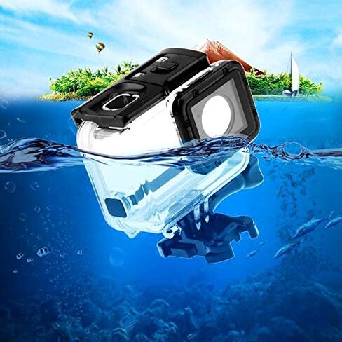 45m Underwater Waterproofing Waterproof Case Camera Diving Housing Mount Accessory for GoPro Hero 5 in Saudi Arabia