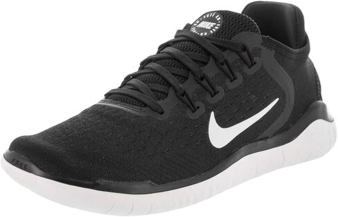 حذاء الجري Free RN 2018 أسود/أبيض للنساء من Nike، مقاس 6 للنساء في الولايات المتحدة in Kuwait