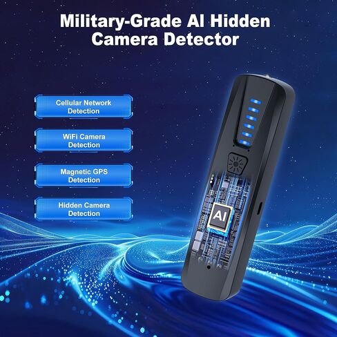 كاشفات الكاميرا المخفية Zhenhan ، كاشف مضاد للتجسس ، كاشفات الأخطاء ، كاشف تعقب GPS ، كاشف الأخطاء المحمولة ، مكتشف إشارة RF ، الفنادق ، السفر ، المنزل ، المكتب (أسود) in Kuwait