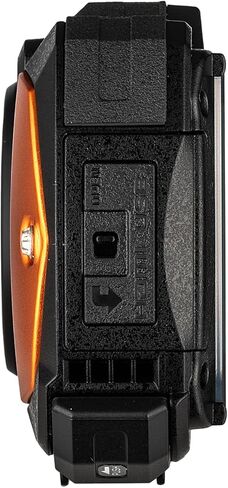 Ricoh WG-80 Rugged Waterproof Digital Camera (Black) Shockproof Freezeproof Compact Design | Full HD Video LED Macro Lights for Outdoor Travel Adventure + 64GB Card + More (12 Pc Bundle) in Kuwait