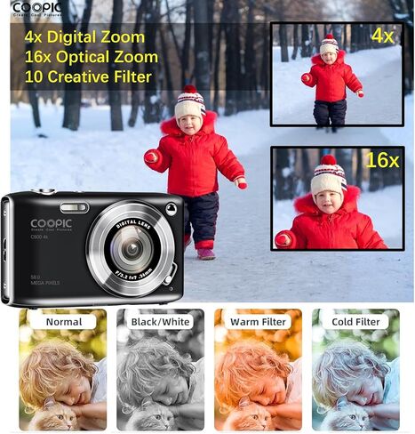 C600 HD Digital Camera with 32GB TF Card, 58MP, 4K Video, Ideal for Travel, Vlogging, and Creative Photography in Saudi Arabia