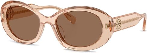 Tory Burch Sunglasses TY 7214 U 195473 Transparent Light Brown/Dark Polyamide in Saudi Arabia
