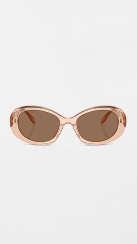 Tory Burch Sunglasses TY 7214 U 195473 Transparent Light Brown/Dark Polyamide in Saudi Arabia