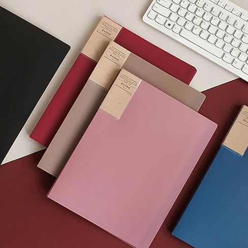 Presentation Folder with 60/80/100 Pocket Display Folders for School Presentations Insurance Financial Documents Heavy Duty Folder Organiser in Saudi Arabia