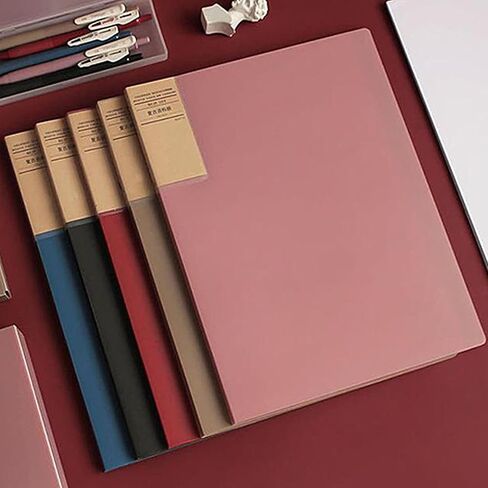 Presentation Folder with 60/80/100 Pocket Display Folders for School Presentations Insurance Financial Documents Heavy Duty Folder Organiser in Saudi Arabia