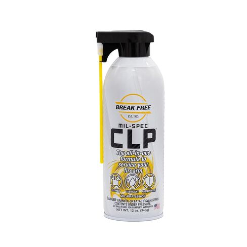 Break Free CLP Cleaner Lubricant and Preservative Gun Cleaner, CLP-12, Aerosol Can, Synthetic Oil, 12 Ounces in Saudi Arabia