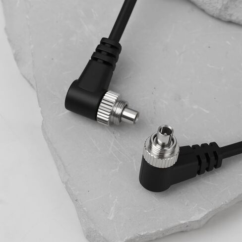 2Pcs PC Flash Cable Spiral Cable Up 30-100cm for Connecting The Camera and Flash in Saudi Arabia