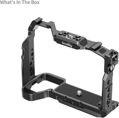 SmallRig Alpha 7 V HawkLock Quick Release Cage for Sony Alpha 7 V / 7R V / 7 IV, Built-in Quick Release Plate for Arca & NATO Rail & QD Socket & Cold Shoe, Compatible with DJI RS Stabilizer in Saudi Arabia