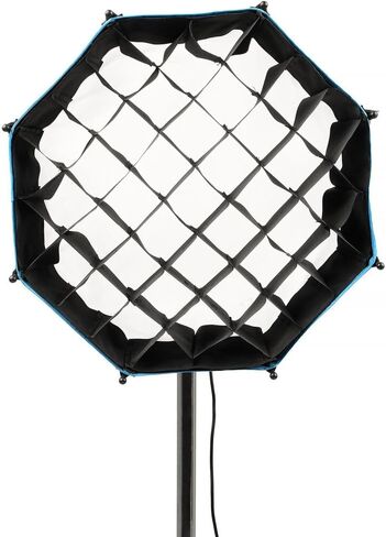 NANLITE SB-FMM-O-40 صندوق إضاءة مثمن مقاس 40 سم لمصابيح LED مثبتة على FM - قضبان سريعة الفتح وشبكة صندوق البيض وحقيبة حمل - مُعدِّل إضاءة ناعم ملفوف لسلسلة Forza/FC/FS in Saudi Arabia