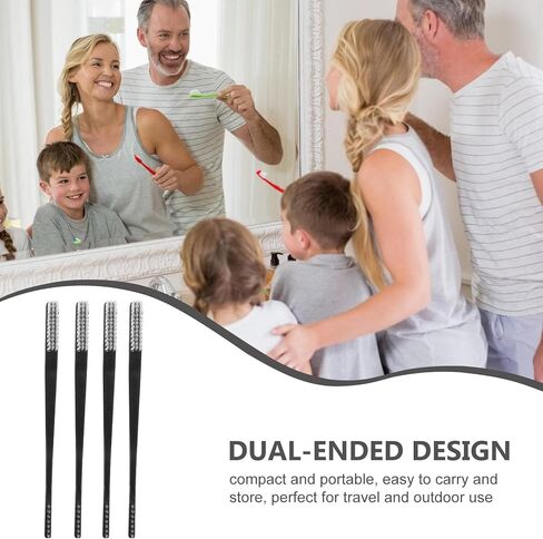 ERINGOGO 10pcs Double-Sided Mini Cleaning Brushes Metal Surface Gap Brush Multi-use for Household and Tight Space Cleaning in Saudi Arabia