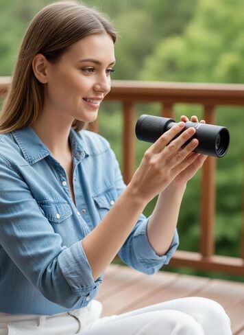 High Power 12x36 Monocular Telescope HD Low Light Night Vision Scope for Outdoor Hiking Camping Bird Watching in Saudi Arabia