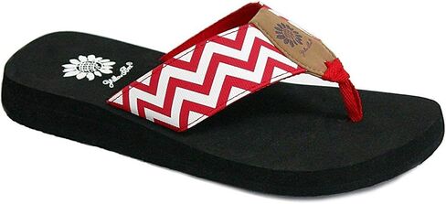 Yellow Box Women's Yulisa Red Sandal 5.5 M in Saudi Arabia