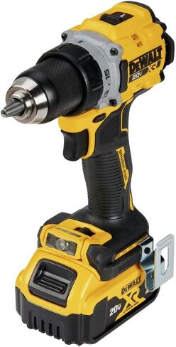 DEWALT 20V MAX* XR® بدون فرش لاسلكي 1/2 بوصة. مجموعة أدوات الحفر/المفك (DCD800P1)، أصفر (متجدد) in Saudi Arabia