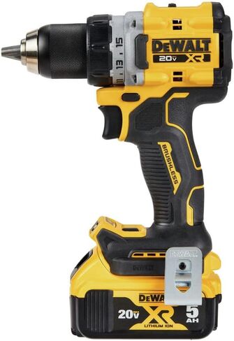 DEWALT 20V MAX* XR® بدون فرش لاسلكي 1/2 بوصة. مجموعة أدوات الحفر/المفك (DCD800P1)، أصفر (متجدد) in Saudi Arabia