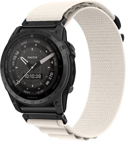 نايلون QuickFit 26 مم 22 مم نطاقات الساعات Garmin Fenix ​​8/7x/6x/5x/5x Plus/6x Pro/Fenix ​​7/7 Pro/6/6Pro/5/5 Plus ، شريط ساعة ذكية ناعمة لـ Garmin Forerunner 965/955/945/النهج S62/S70/Instinct 2x in Kuwait