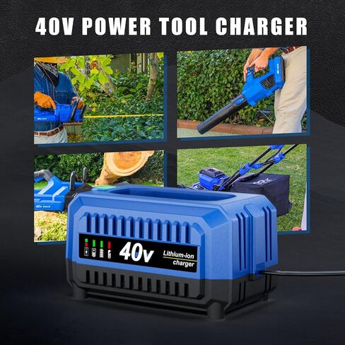 شاحن بطارية DSANKE 40V متوافق مع بطاريات الليثيوم Kobalt 40V Max - استبدال سريع للشاحن لـ KRC 40-06 وKRC 40-08 (ليس لنماذج 80V أو 24V) in Kuwait