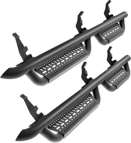 Running Boards Compatible with Ford Bronco 4 Doors 2021 2022 2023 2024 2025 Stainless Steel Non-Slip Side Steps Step Bars Paintable Heavy Duty Steel Tube Rock Sliders (Not for Sport Model) in Saudi Arabia