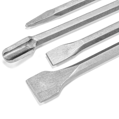 مجموعة رؤوس مثقاب مطرقة دوارة خرسانية صناعية مكونة من 17 قطعة من Stark USA وأزاميل (SDS Plus) مع حقيبة حمل in Saudi Arabia