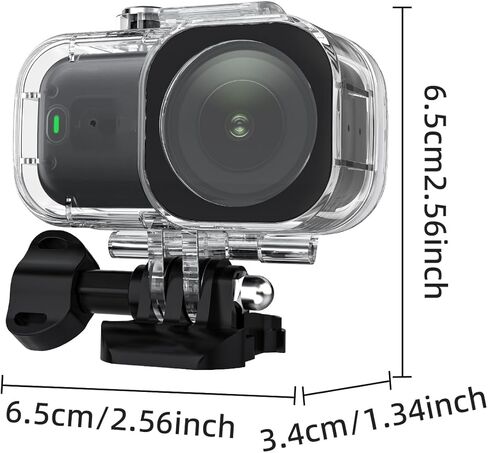 حافظة مضادة للماء لـ DJI Osmo Nano، حافظة واقية تحت الماء بطول 45 مترًا، غطاء حماية للغوص تحت الماء، ملحقات غطاء حماية لـ DJI Osmo Nano in Kuwait