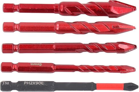 High Strength Drill Bit High Hardness Hex Shank Drill Bits 6 8 10 12mm 1/4 Inch in Saudi Arabia