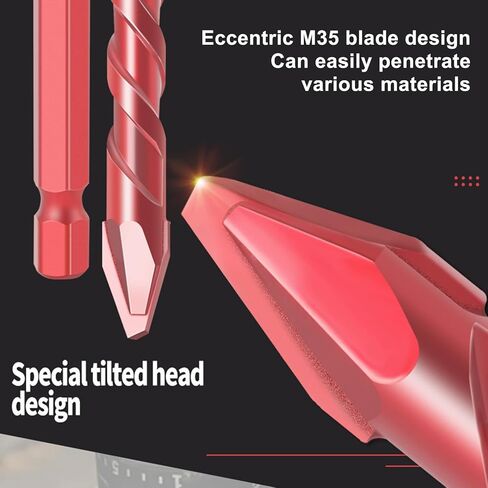 High Strength Drill Bit High Hardness Hex Shank Drill Bits 6 8 10 12mm 1/4 Inch in Saudi Arabia