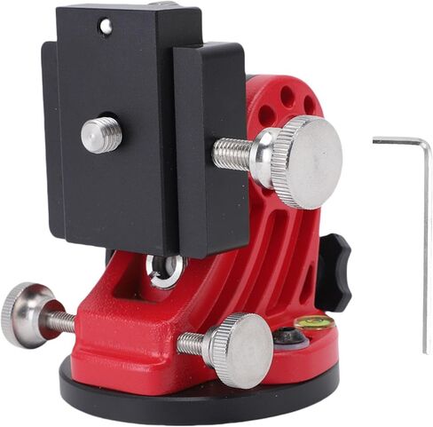 Latitude Adjustment Base, 0 to 90 Degree Adjustable Aluminum Alloy Telescope Mount, for Skywatcher Astronomy Telescope 3/8 Inch Equatorial Instrument (Black and White) in Saudi Arabia