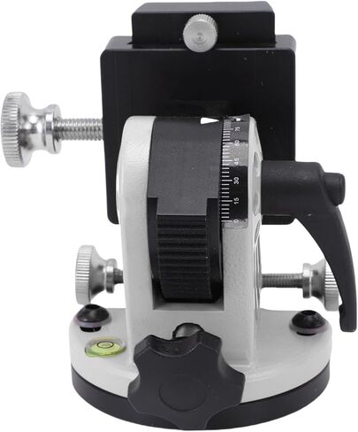 Latitude Adjustment Base, 0 to 90 Degree Adjustable Aluminum Alloy Telescope Mount, for Skywatcher Astronomy Telescope 3/8 Inch Equatorial Instrument (Black and White) in Saudi Arabia