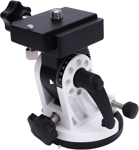 Latitude Adjustment Seat Fine Angle Adjustments for Equatorial Mounts Versatile Usage Aluminum Alloy (White) in Saudi Arabia