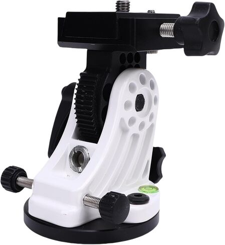 Latitude Adjustment Seat Fine Angle Adjustments for Equatorial Mounts Versatile Usage Aluminum Alloy (White) in Saudi Arabia