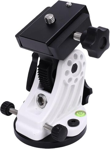 Latitude Adjustment Seat Fine Angle Adjustments for Equatorial Mounts Versatile Usage Aluminum Alloy (White) in Saudi Arabia