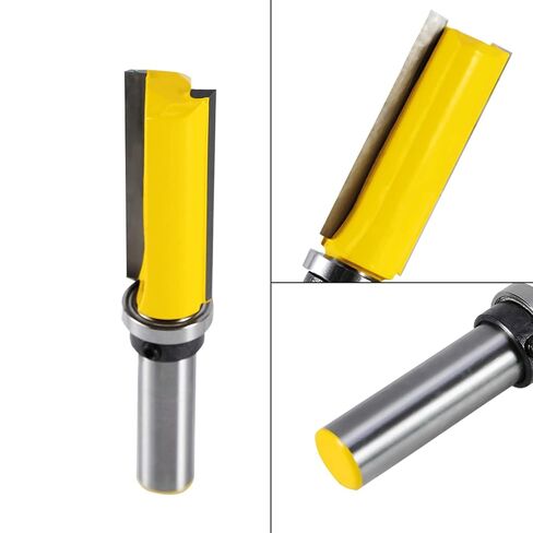 1/4 Shank Flute Router Bit Top Bearing Flush Trim Bit in Saudi Arabia
