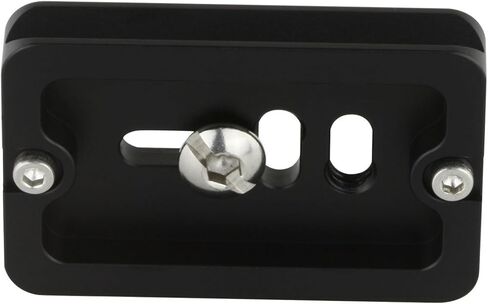 Haoge QR-60II 60 ملم لوحة معدنية عالمية سريعة الإصدار تناسب معايير Arca-السويسرية لحامل ثلاثي القوائم برأس كروي بانورامي ومشبك رأس كروي in Saudi Arabia
