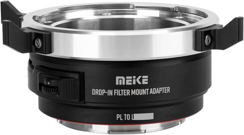 Meike MK-PLTL-C Manual Focus Lens Adapter Converter with Drop-in Variable ND and UV Filters for ARRI PL Cine Lenses to L Cameras S1H S1 S5 S1R FP in Saudi Arabia