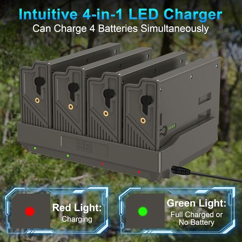 Artman 4 Port Reveal Lithium Cartridge Charger for Reveal Battery Pack, 4-Slot Fast Charging Dock for Ultra, Pro 3.0, X, X Pro, X Gen 2.0, X Gen 3.0, XB, SK Trail Camera, Includes 12V/5A Wall Charger in Saudi Arabia