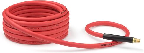 TEKTON 3/8 Inch I.D. x 25 Foot Hybrid Air Hose (300 PSI) | 46135 | Made in USA in Saudi Arabia